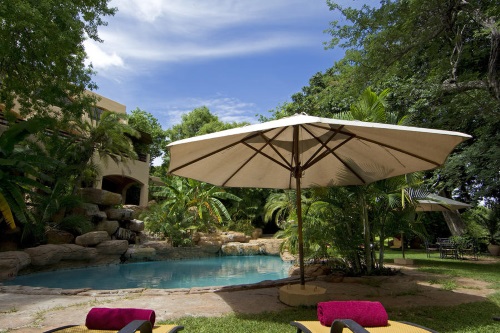 Chobe Game Lodge zwembad